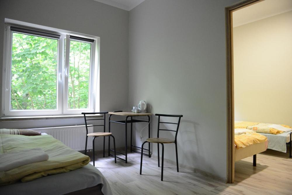Zacisze Lesne Hostel Lidzbark Warmiński Buitenkant foto